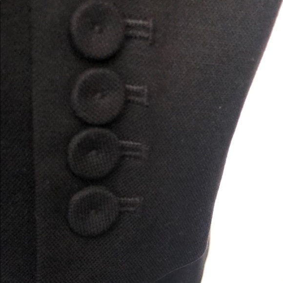 Club Monaco black tuxedo blazer; size 6 - Picture 5 of 8